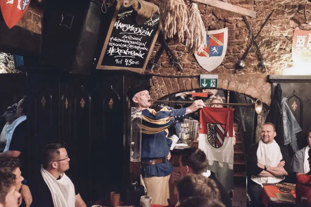 Bavarian-Style Café with Oak Interiors and Vintage Beer Props – Perfect for Film & Music Video Shoots