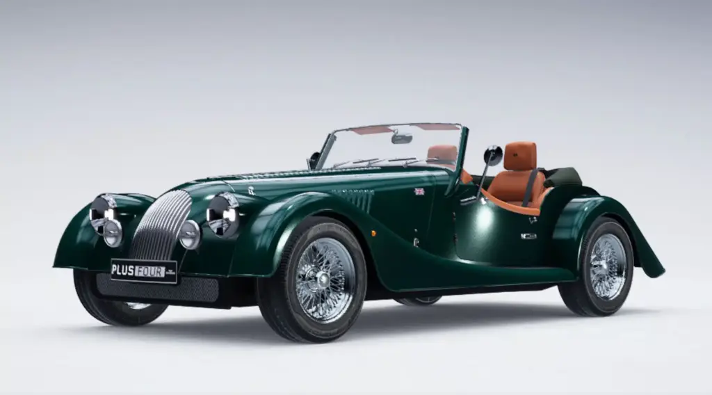 Rent a 1960s Green Morgan Plus Four – Classic Elegance on Wheels